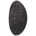 Tapijt HUARTE Antraciet 80 x 150 cm Polyester