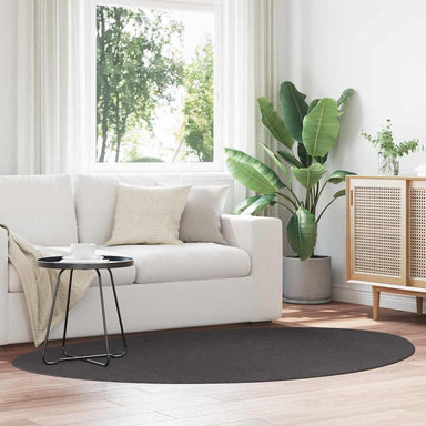 Vloerkleden HUARTE Antraciet 140 x 200 cm Polyester