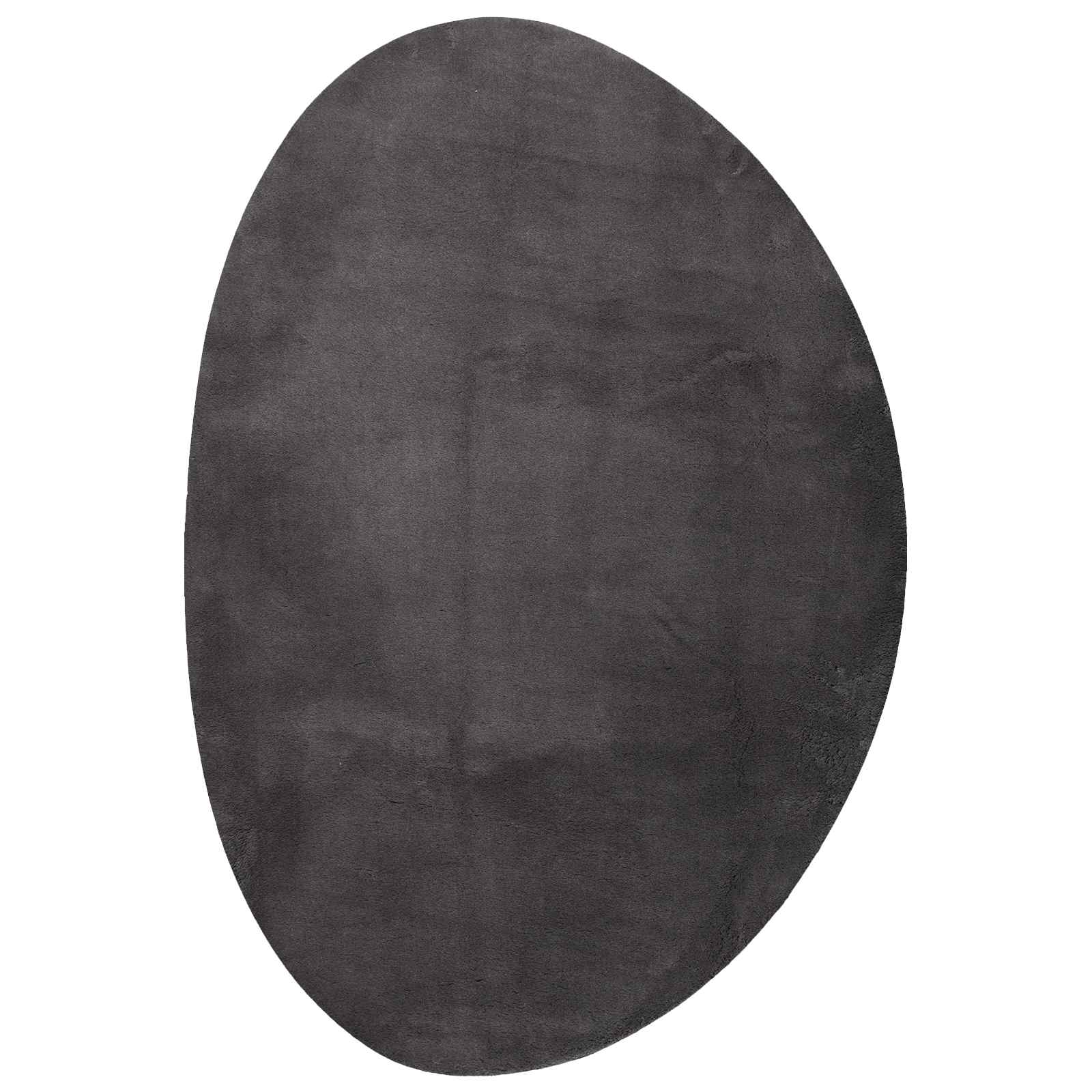 Vloerkleden HUARTE Antraciet 140 x 200 cm Polyester