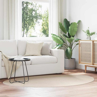 Vloerkleden HUARTE Beige 140 x 200 cm Polyester