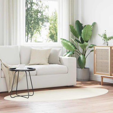 Vloerkleden HUARTE Crème 80 x 150 cm Polyester