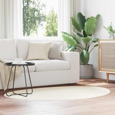 Vloerkleden HUARTE Crème 100 x 200 cm Polyester