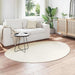 Vloerkleden HUARTE Crème 120 x 170 cm Polyester