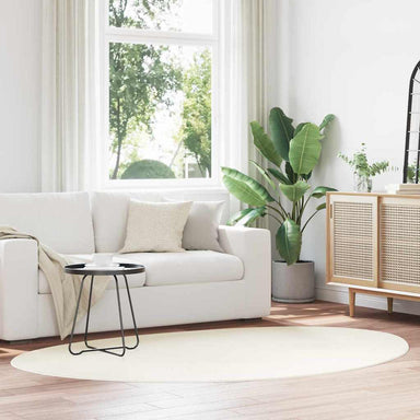 Vloerkleden HUARTE Crème 140 x 200 cm Polyester