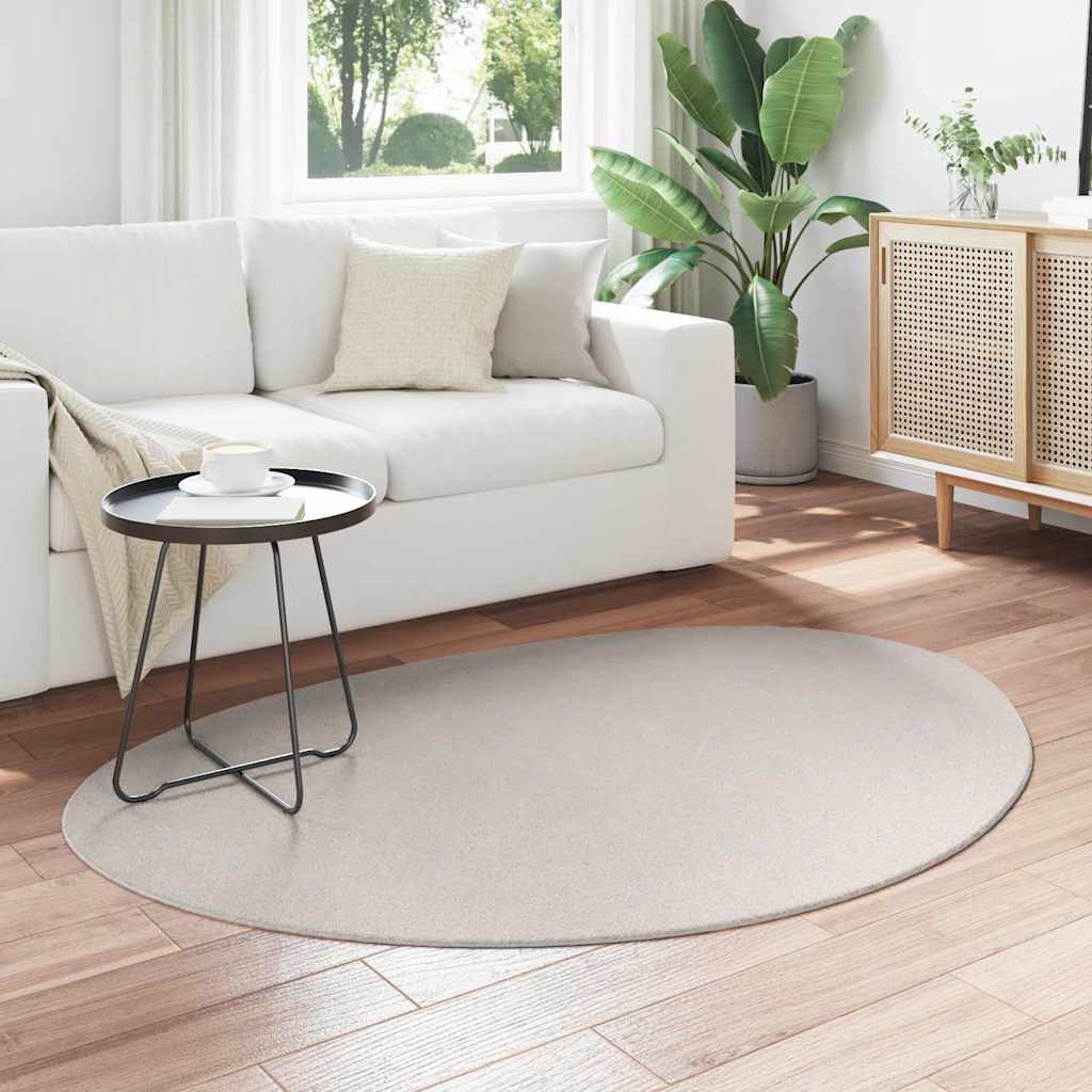 Vloerkleden HUARTE Zand 120 x 170 cm Polyester