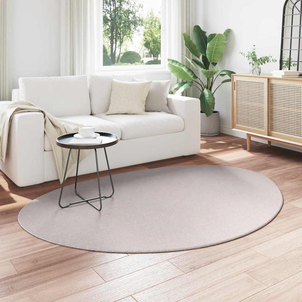 Vloerkleden HUARTE Zand 140 x 200 cm Polyester