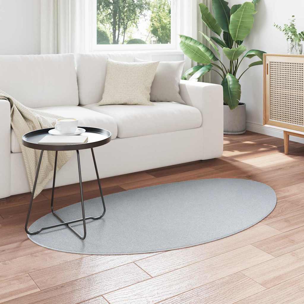 Vloerkleden HUARTE Grijs 80 x 150 cm Polyester