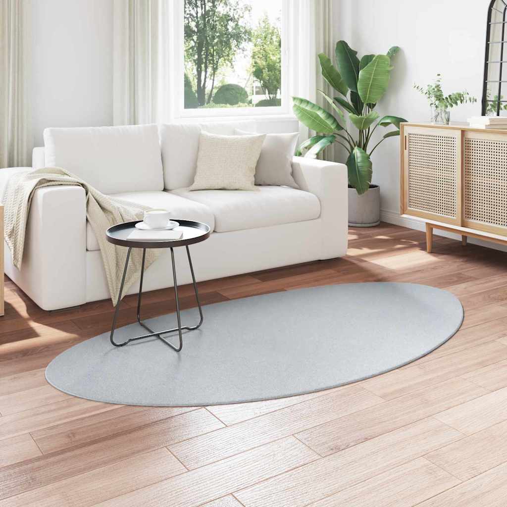 Vloerkleden HUARTE Grijs 100 x 200 cm Polyester
