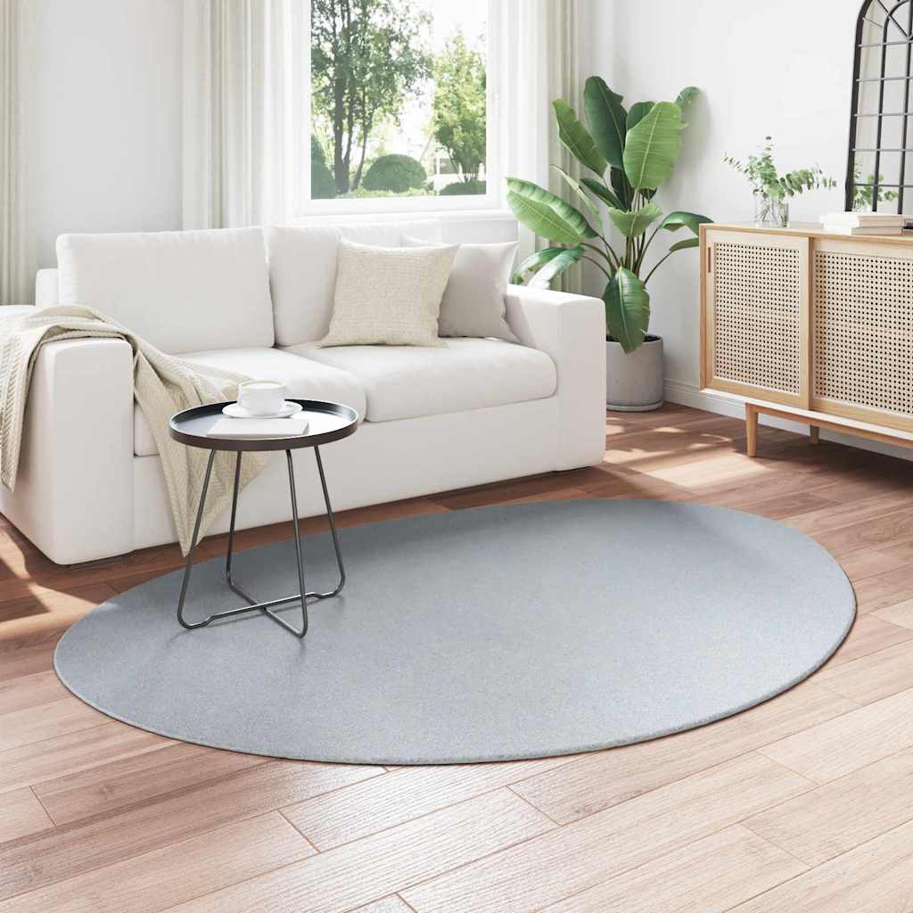 Vloerkleden HUARTE Grijs 140 x 200 cm Polyester