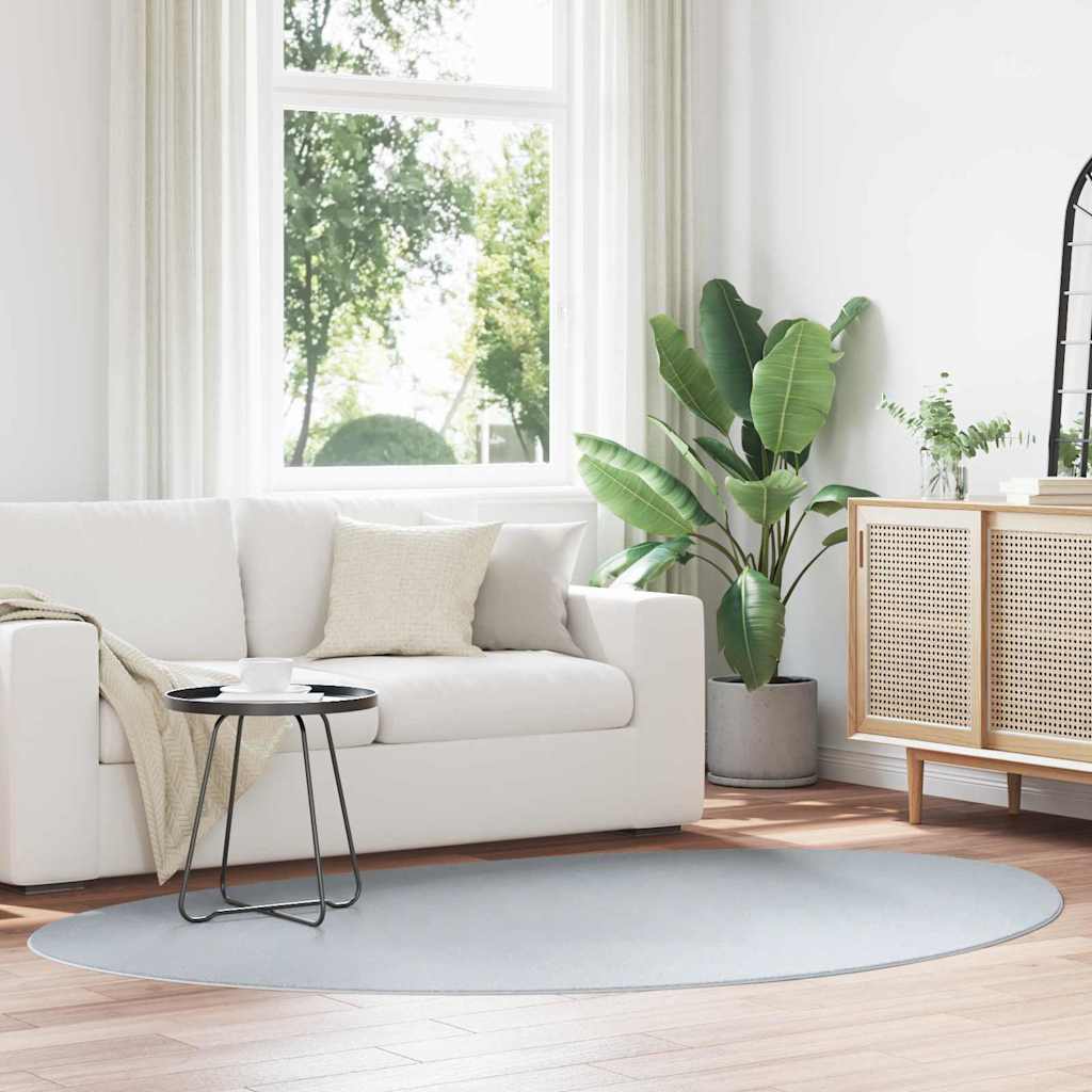 Vloerkleden HUARTE Grijs 160 x 230 cm Polyester