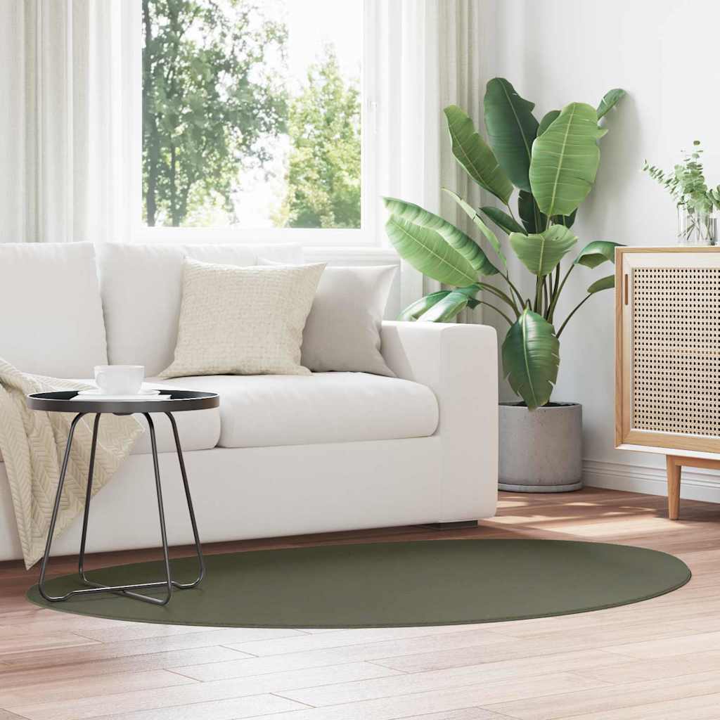 Tapijt HUARTE Bosgroen 120 x 170 cm Polyester