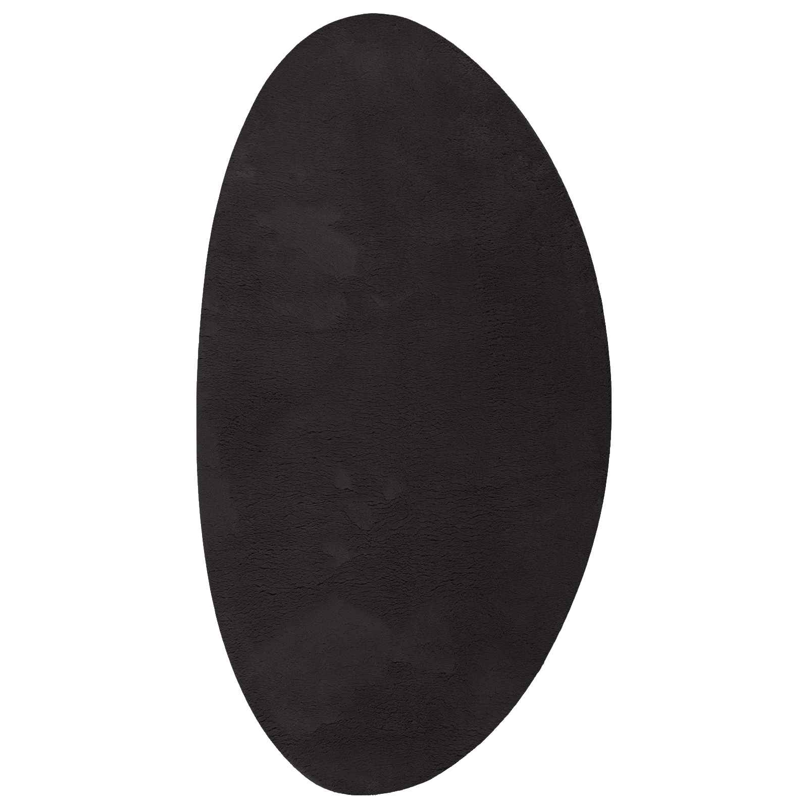 Tapijt HUARTE Zwart 80 x 150 cm Polyester