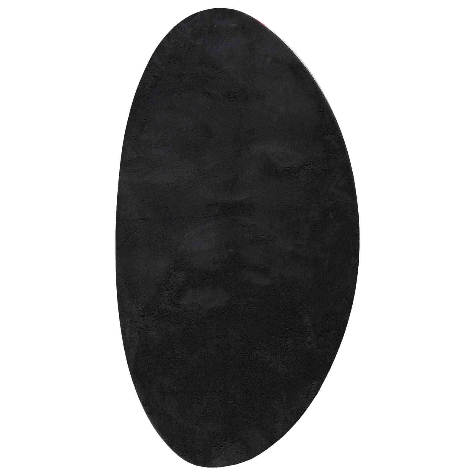 Tapijt HUARTE Zwart 100 x 200 cm Polyester