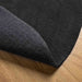 Tapijt HUARTE Zwart 140 x 200 cm Polyester