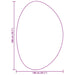 Tapijt HUARTE Zwart 140 x 200 cm Polyester