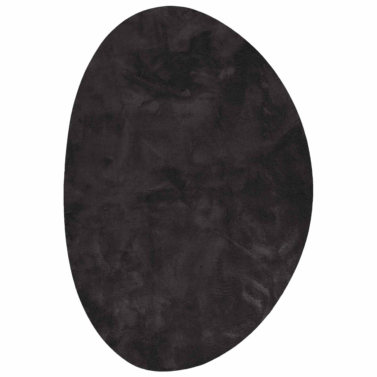 Tapijt HUARTE Zwart 140 x 200 cm Polyester