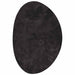 Tapijt HUARTE Zwart 140 x 200 cm Polyester