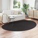 Tapijt HUARTE Zwart 160 x 230 cm Polyester