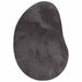 Tapijt HUARTE Antraciet 80 x 150 cm Polyester