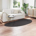 Tapijt HUARTE Antraciet 100 x 200 cm Polyester