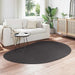 Vloerkleden HUARTE Antraciet 140 x 200 cm Polyester