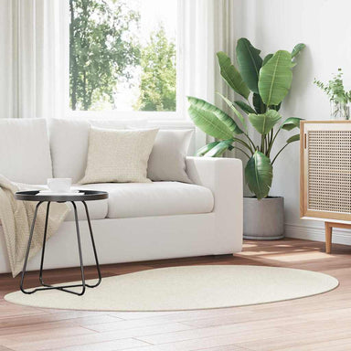 Vloerkleden HUARTE Crème 120 x 170 cm Polyester