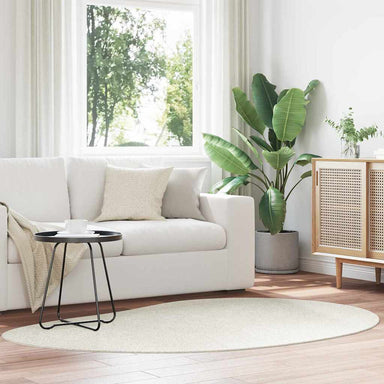 Vloerkleden HUARTE Crème 140 x 200 cm Polyester