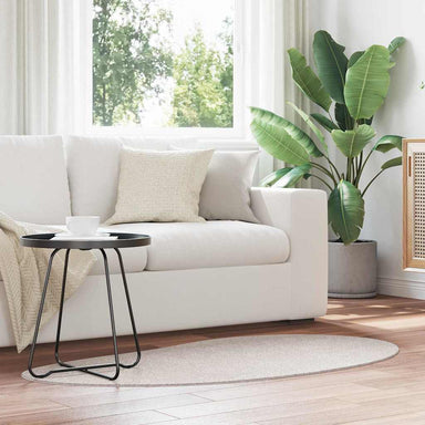 Vloerkleden HUARTE Zand 80 x 150 cm Polyester