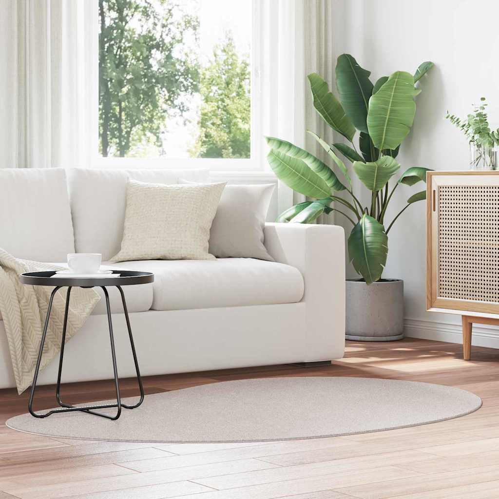 Vloerkleden HUARTE Zand 120 x 170 cm Polyester