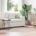 Vloerkleden HUARTE Zand 120 x 170 cm Polyester