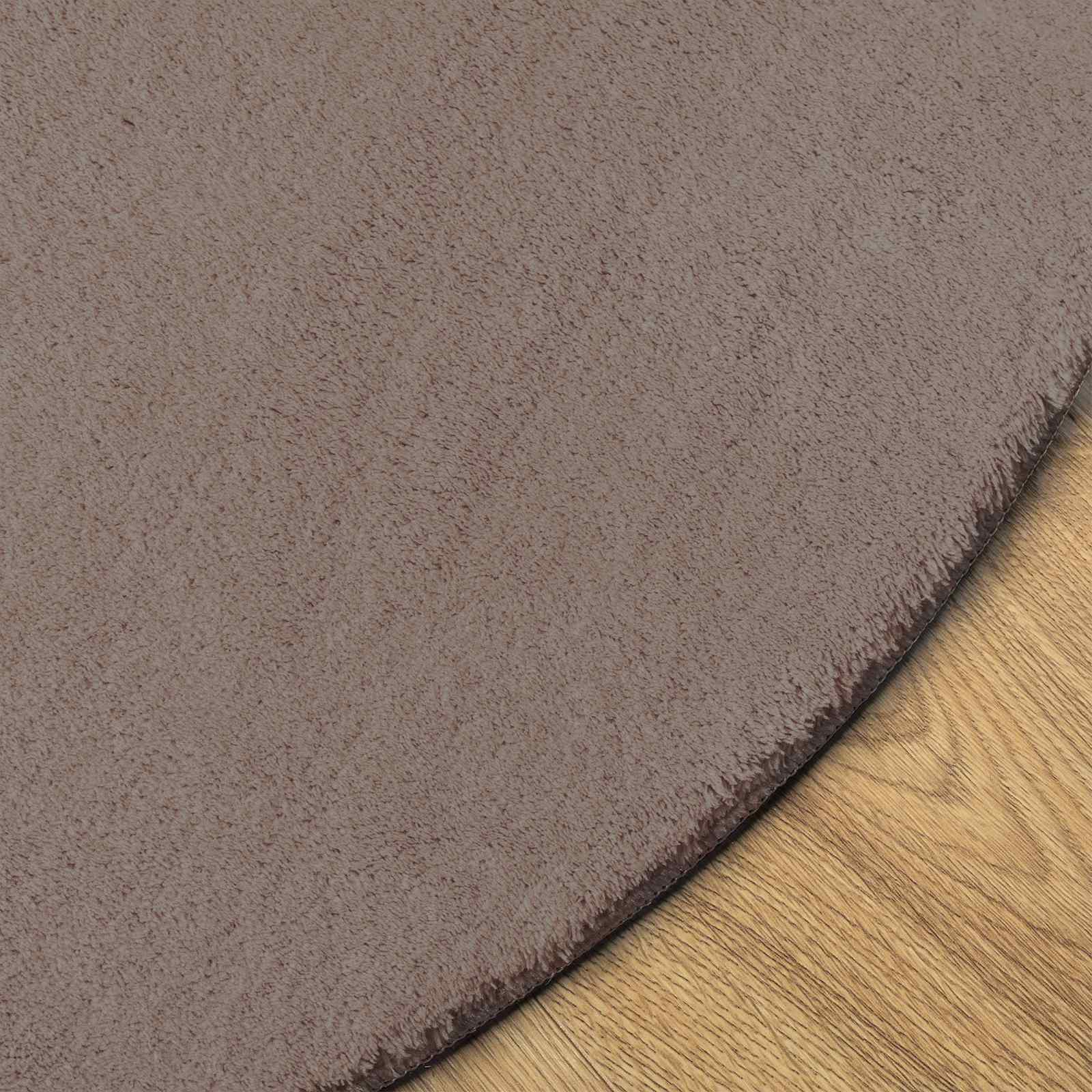 Vloerkleden HUARTE Zand 140 x 200 cm Polyester