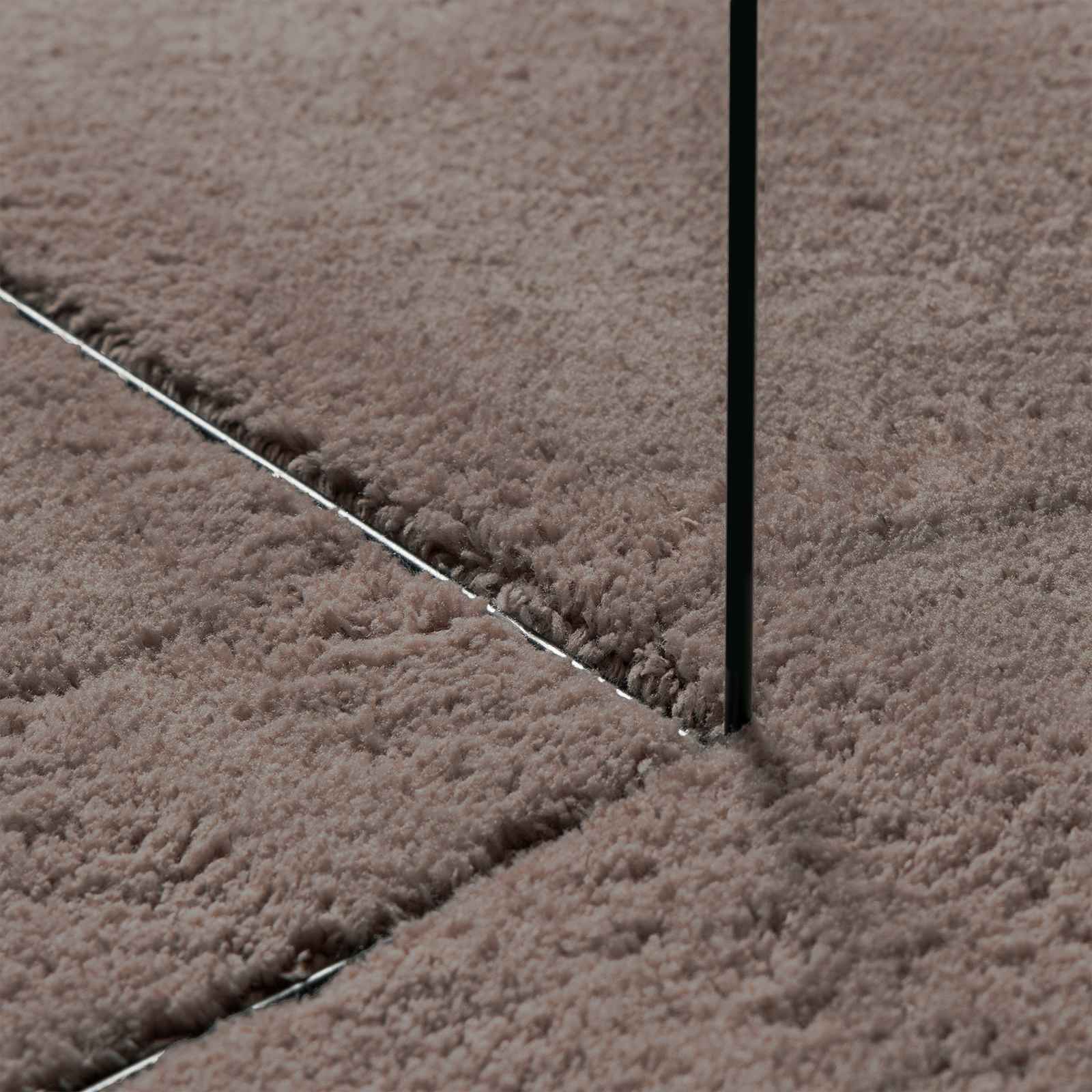Vloerkleden HUARTE Zand 140 x 200 cm Polyester