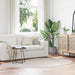 Vloerkleden HUARTE Zand 160 x 230 cm Polyester