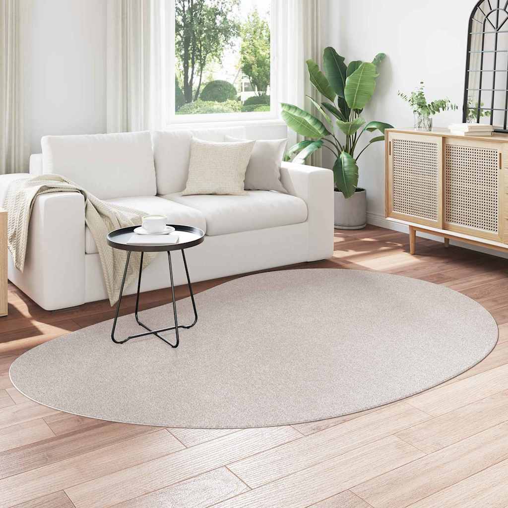 Vloerkleden HUARTE Zand 160 x 230 cm Polyester