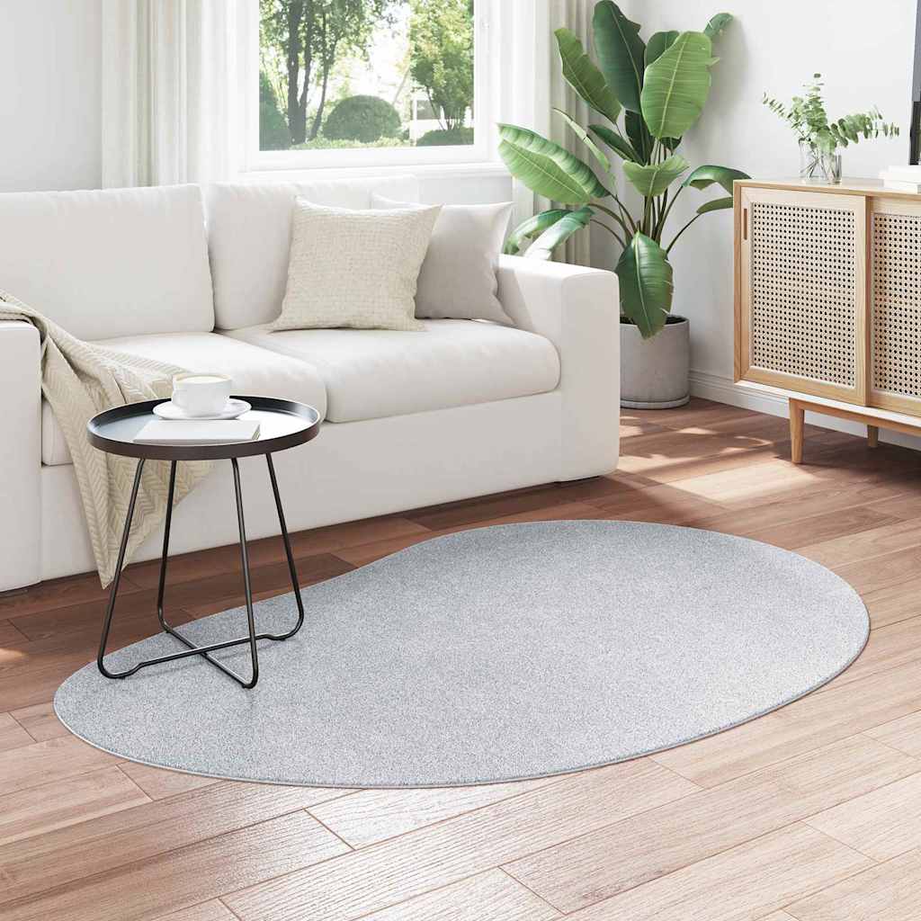Vloerkleden HUARTE Grijs 120 x 170 cm Polyester