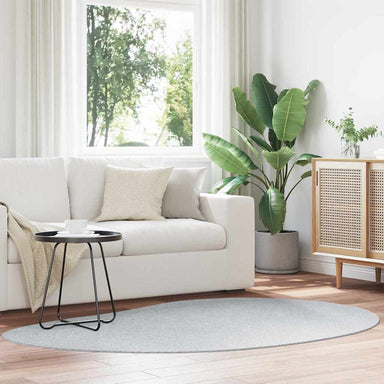 Vloerkleden HUARTE Grijs 140 x 200 cm Polyester