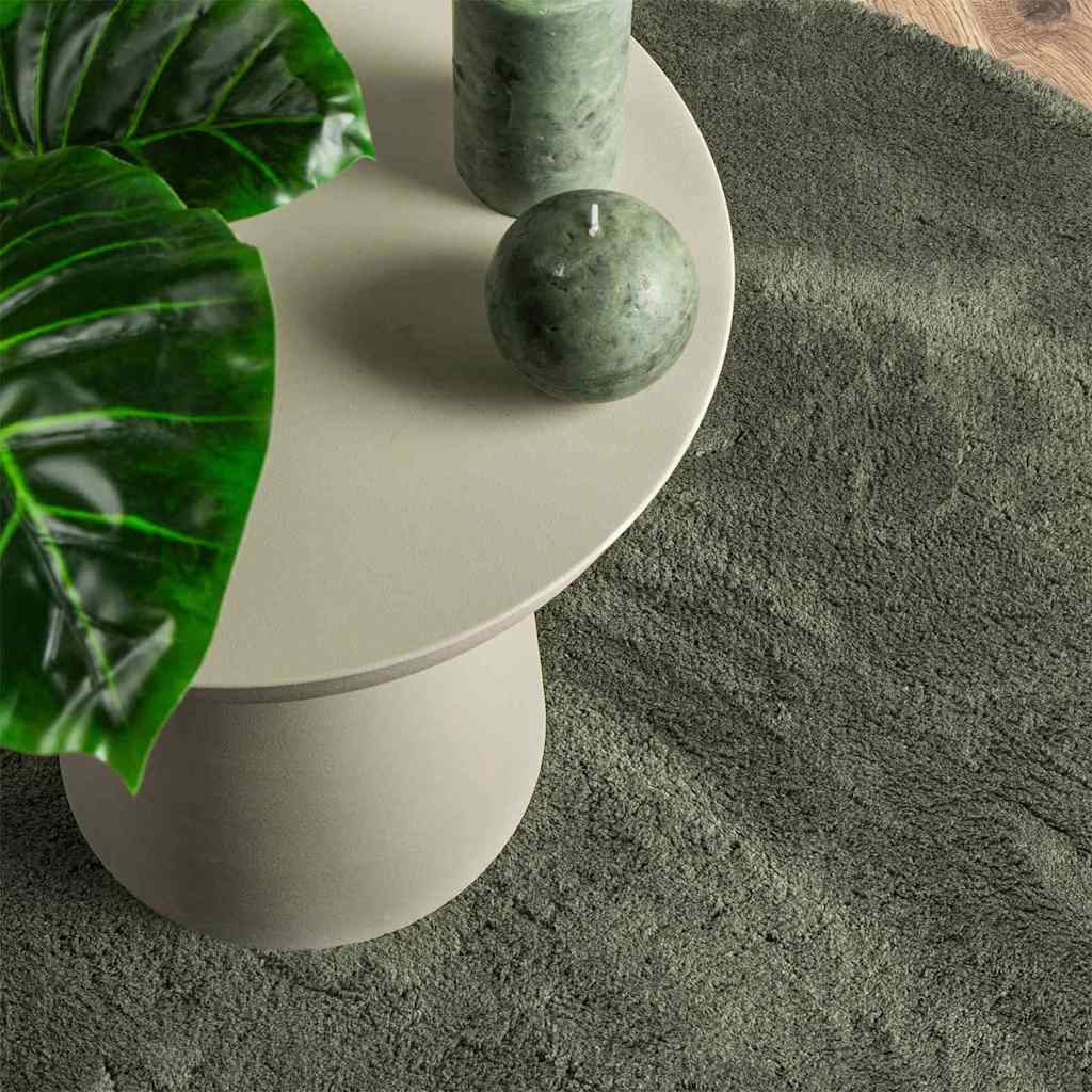 Tapijt HUARTE Bosgroen 100 x 200 cm Polyester