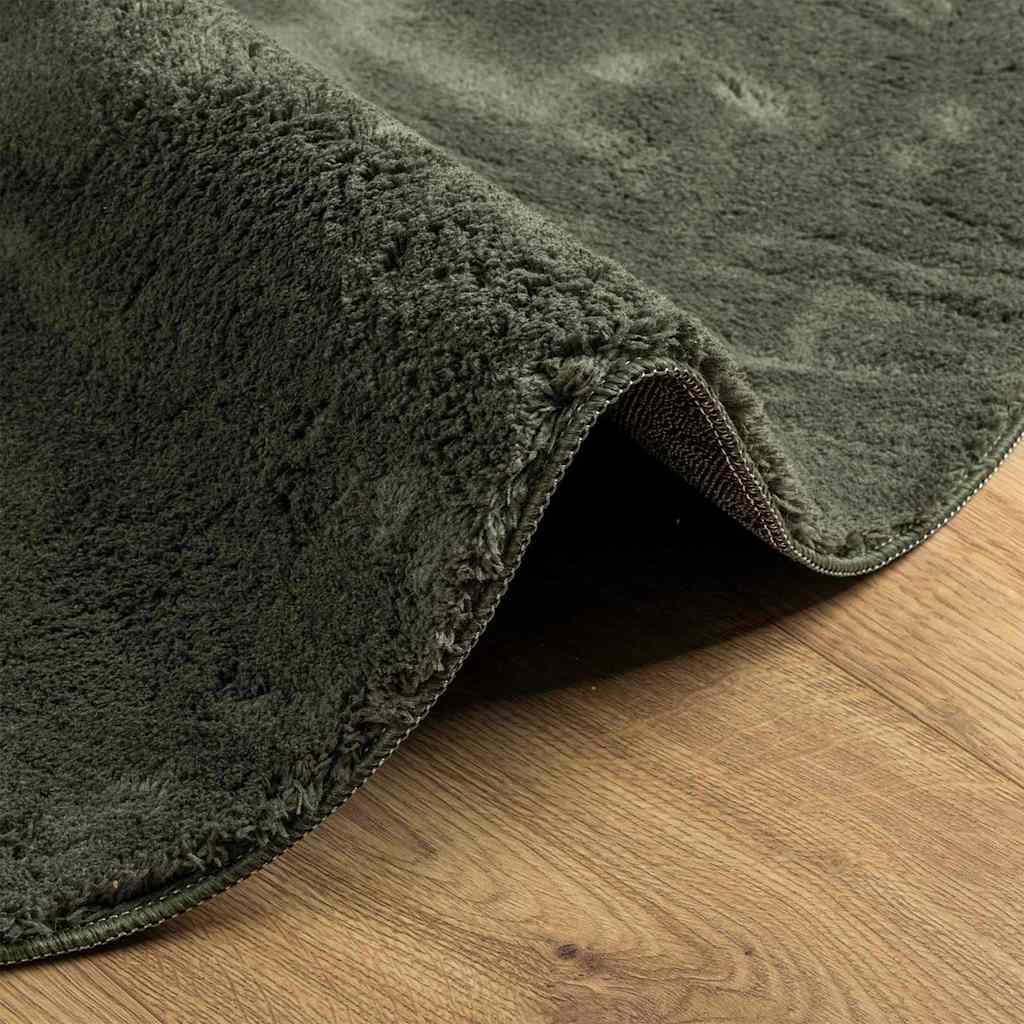 Tapijt HUARTE Bosgroen 100 x 200 cm Polyester