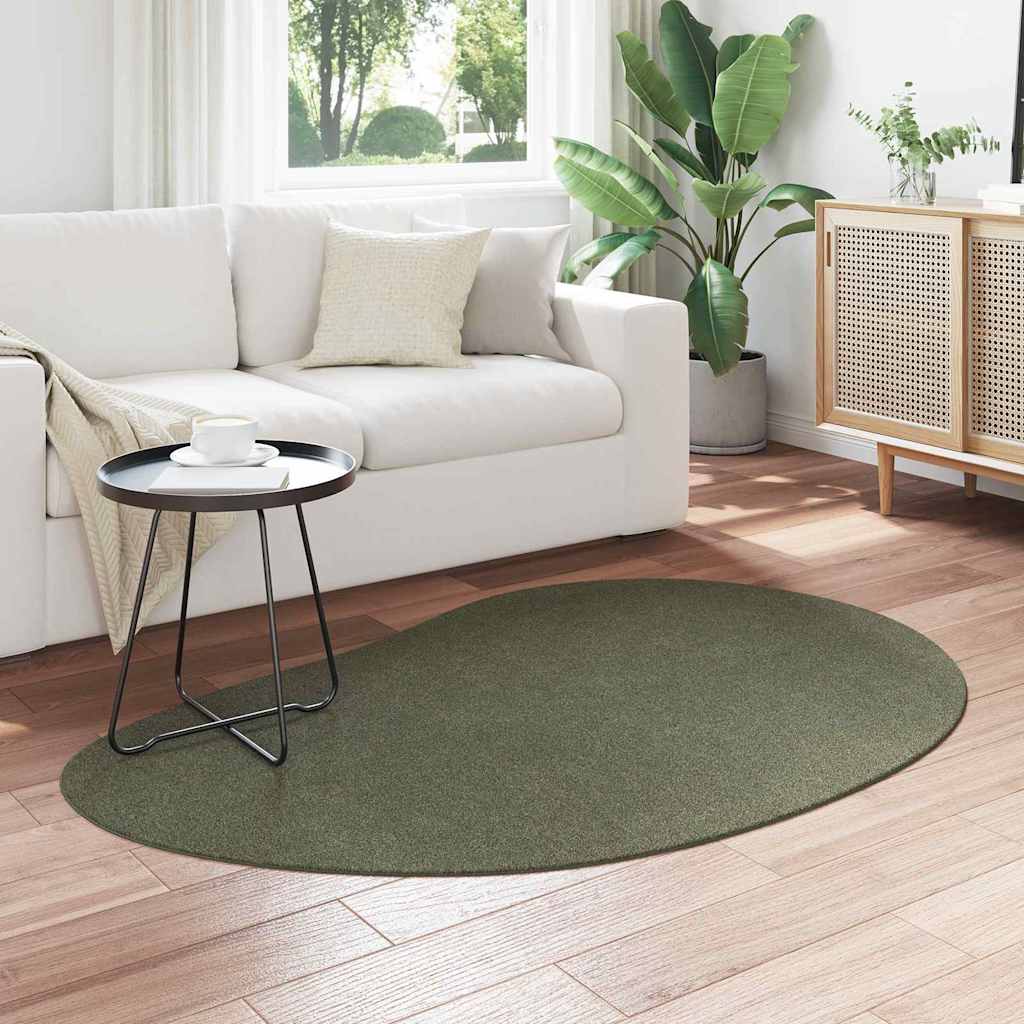 Tapijt HUARTE Bosgroen 120 x 170 cm Polyester