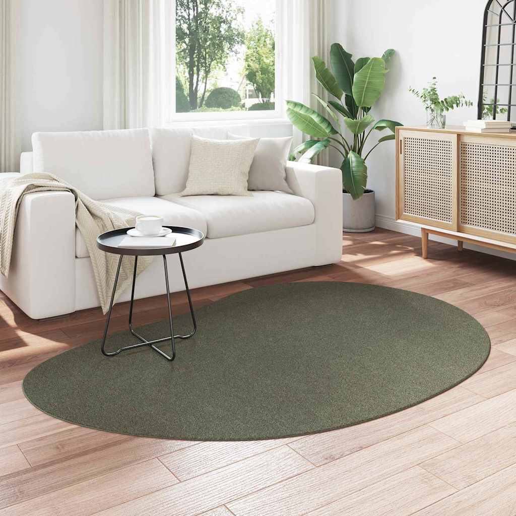 Vloerkleden HUARTE Bosgroen 140 x 200 cm Polyester