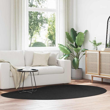 Vloerkleden HUARTE Zwart 160 x 230 cm Polyester