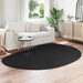 Vloerkleden HUARTE Zwart 160 x 230 cm Polyester