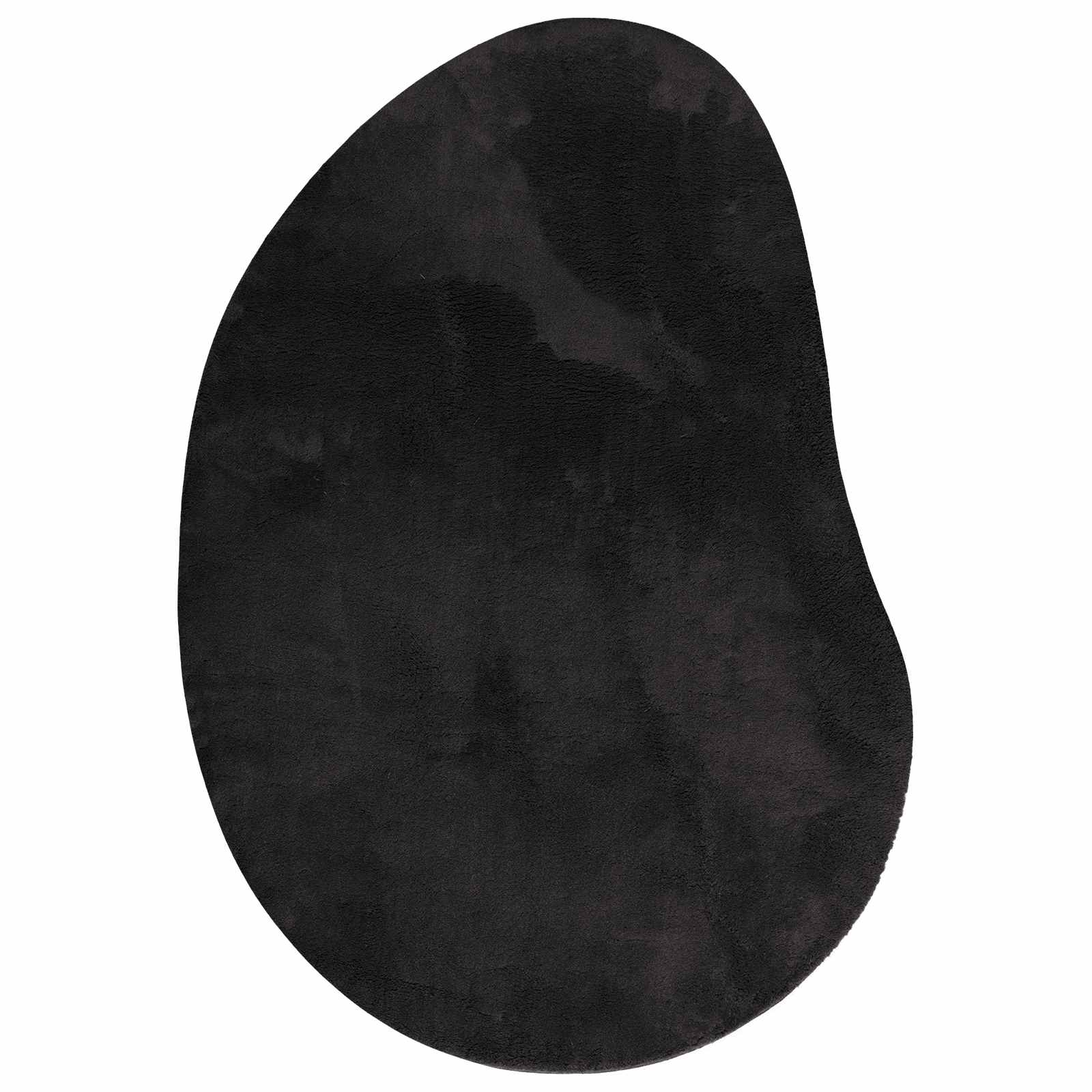 Vloerkleden HUARTE Zwart 160 x 230 cm Polyester