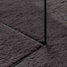 Tapijt HUARTE Antraciet 80 x 150 cm Polyester