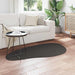 Tapijt HUARTE Antraciet 80 x 150 cm Polyester