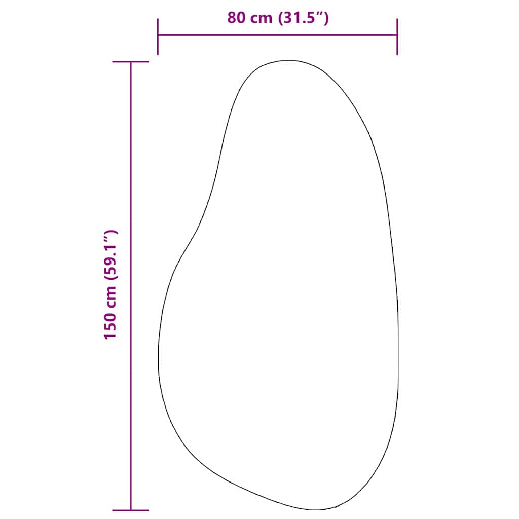 Tapijt HUARTE Antraciet 80 x 150 cm Polyester