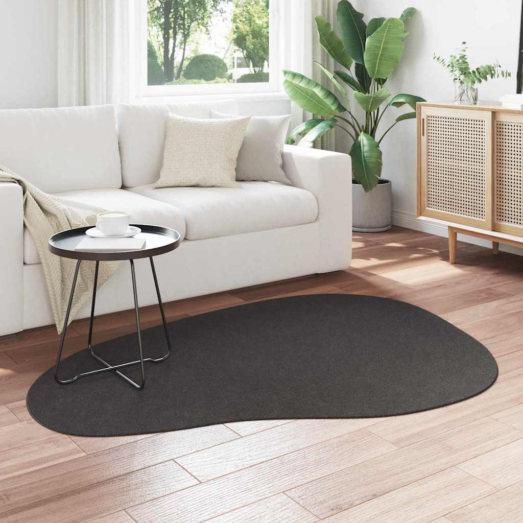 Vloerkleden HUARTE Antraciet 120 x 170 cm Polyester