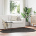 Vloerkleden HUARTE Antraciet 140 x 200 cm Polyester