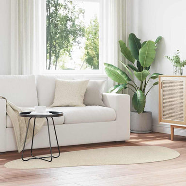 Vloerkleden HUARTE Beige 100 x 200 cm Polyester