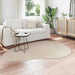 Tapijt HUARTE Beige 140 x 200 cm Polyester